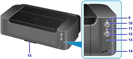 Canon : PIXMA Manuals : PRO-10S series : Front View